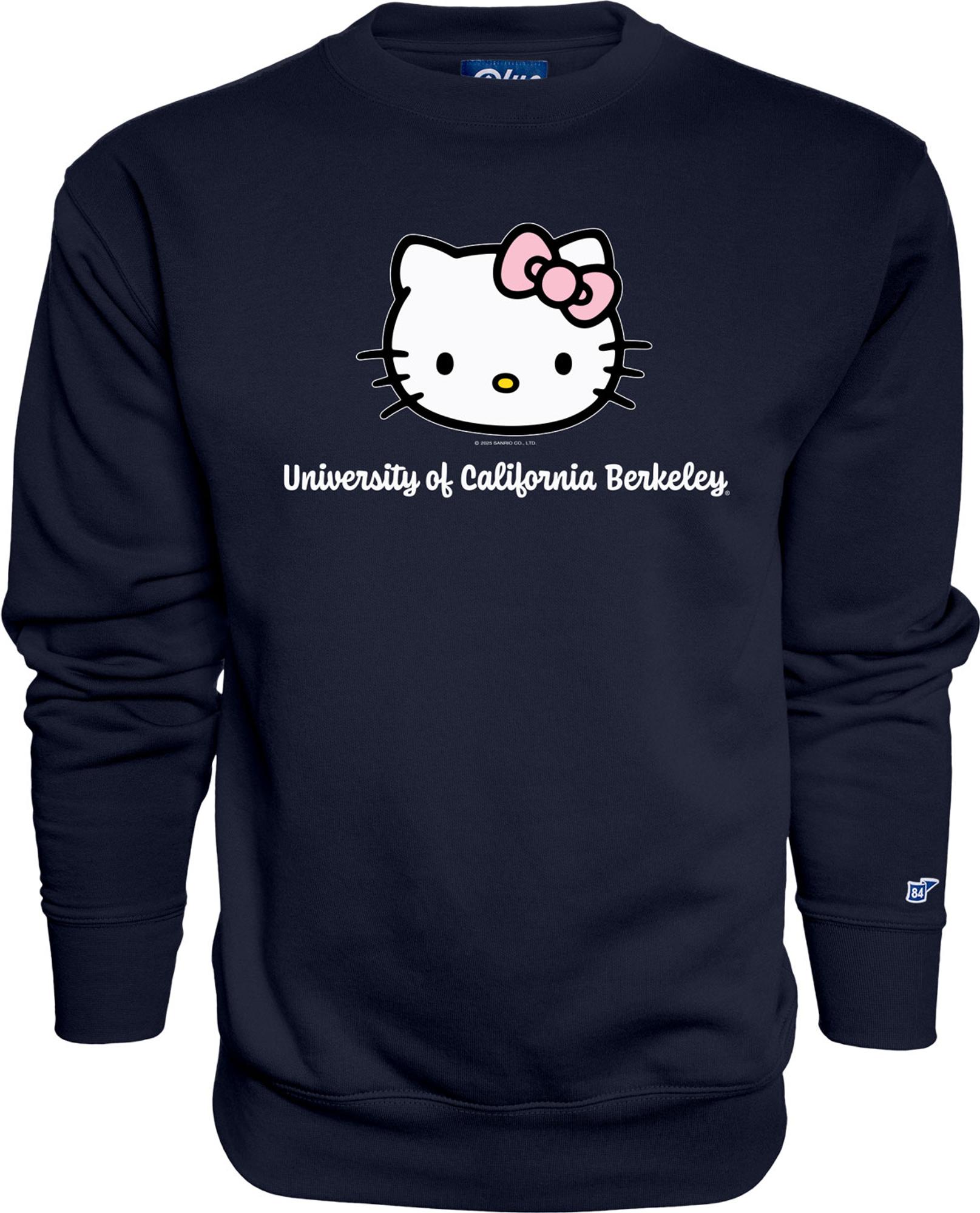 Product image 1 of 1 for Hello Kitty Campbell Crew UC Berkeley / Bow Out Logo