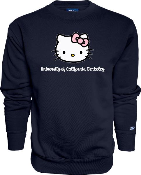 Hello Kitty Campbell Crew UC Berkeley / Bow Out Logo; $76.00