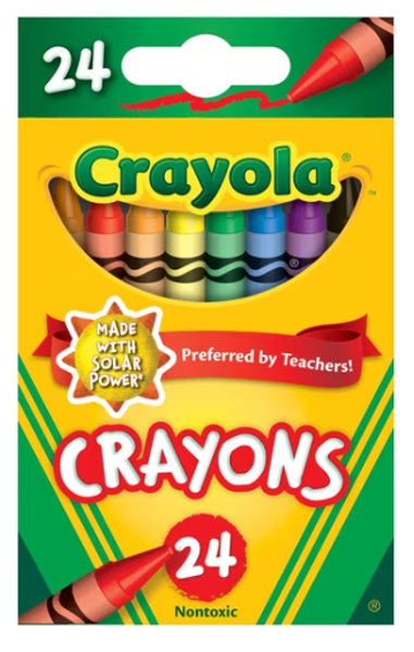 Crayola Crayons - 24pk; $2.99