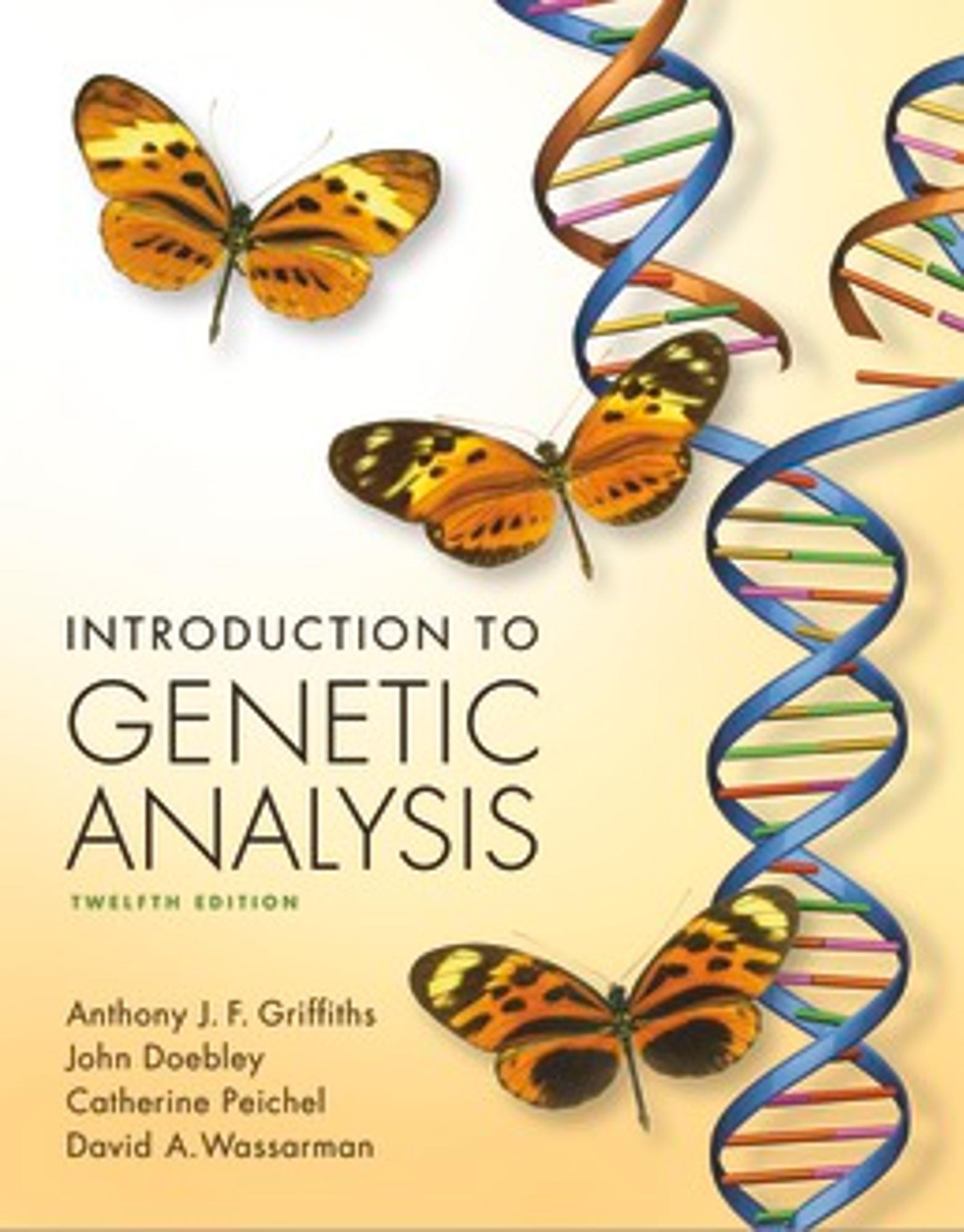 Cover image for INTRO.TO GENETIC ANALYSIS-ACCESS