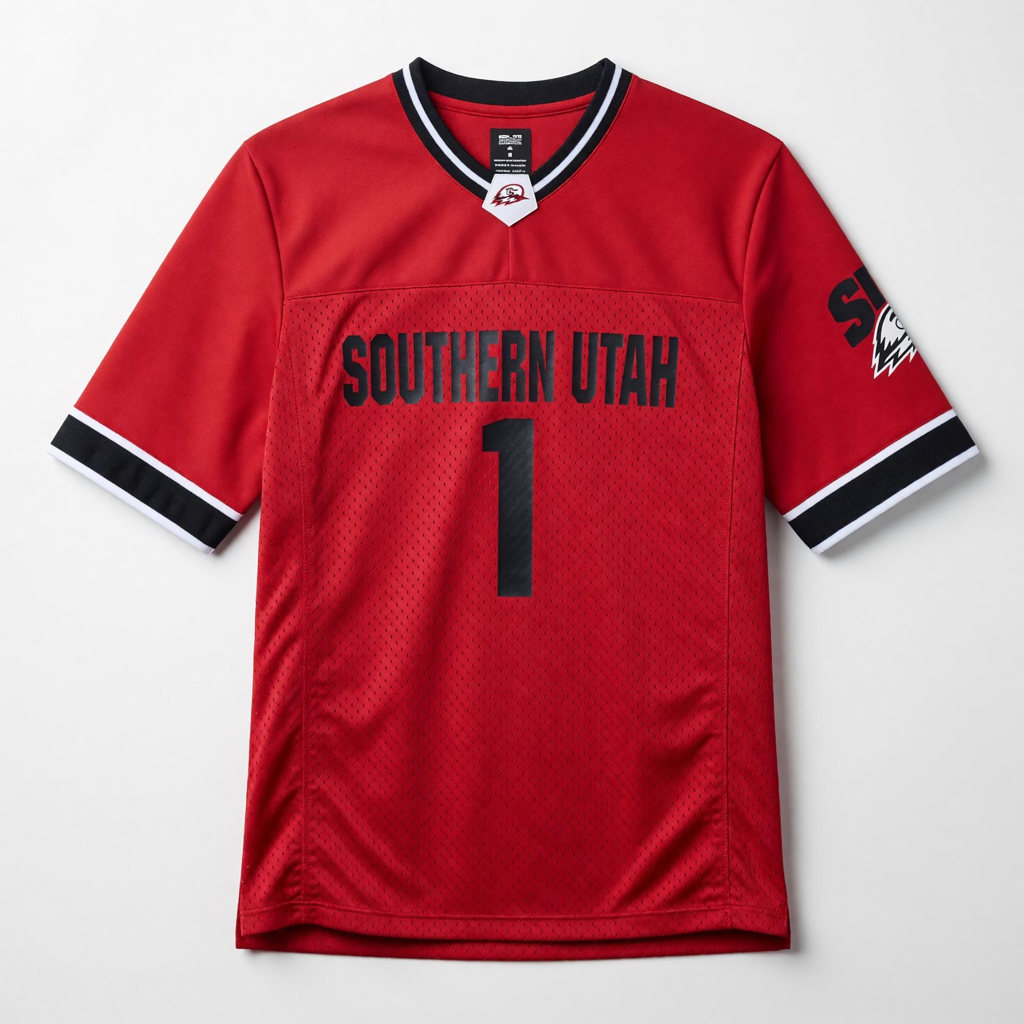 Product image 1 of 4 for Colosseum Red Football Jersey