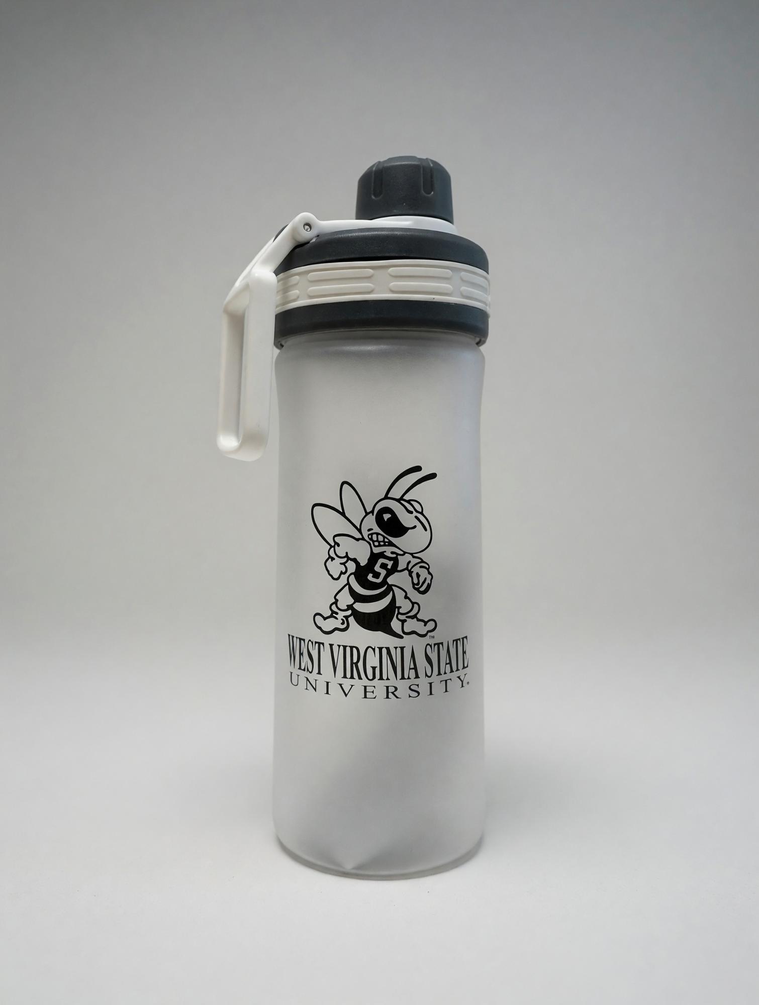 Product image 1 of 1 for Water Bottle - RFSJ Frost Plastic w/ Lid