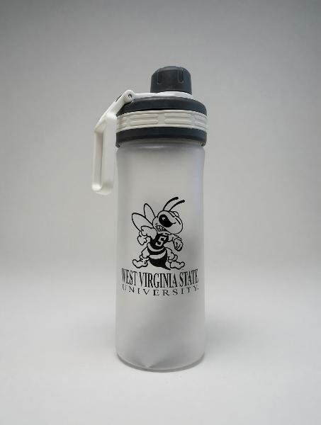 Water Bottle - RFSJ Frost Plastic w/ Lid; $15.99