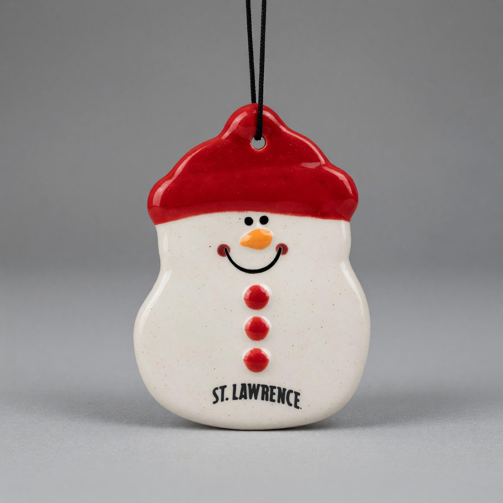 Product image 3 of 5 for St Lawrence Ceramic Snowman Ornament