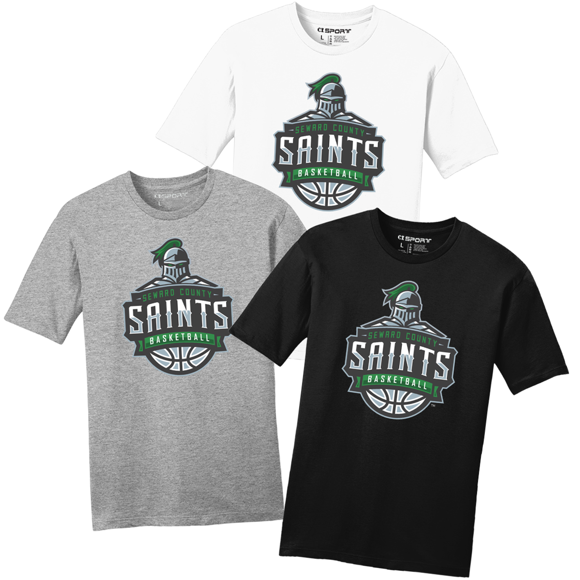 CI SPORT BASKETBALL 22 SPORTLINE TEE
