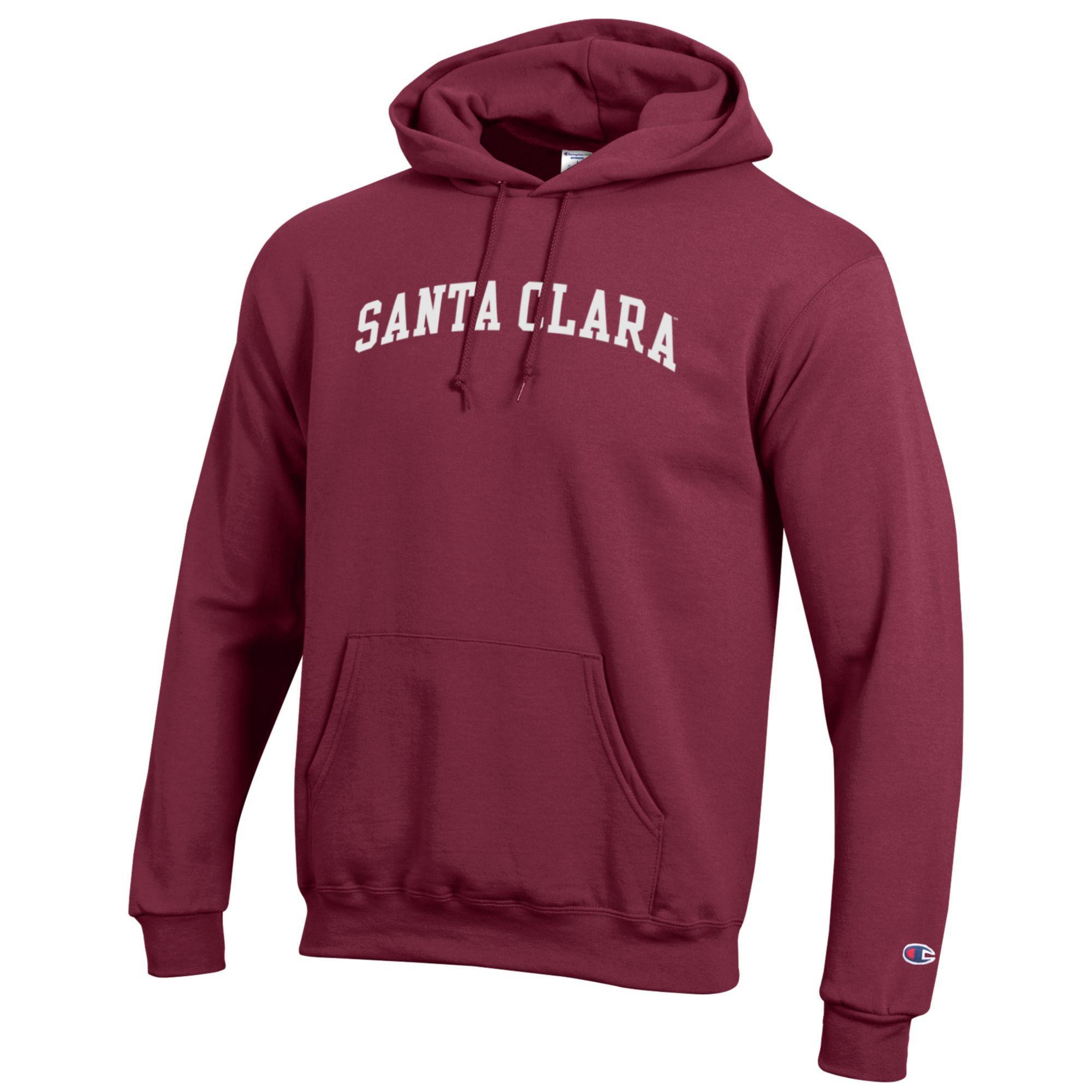 Product image 1 of 1 for Santa Clara Broncos Champion Powerblend Fleece Hood, Garnet