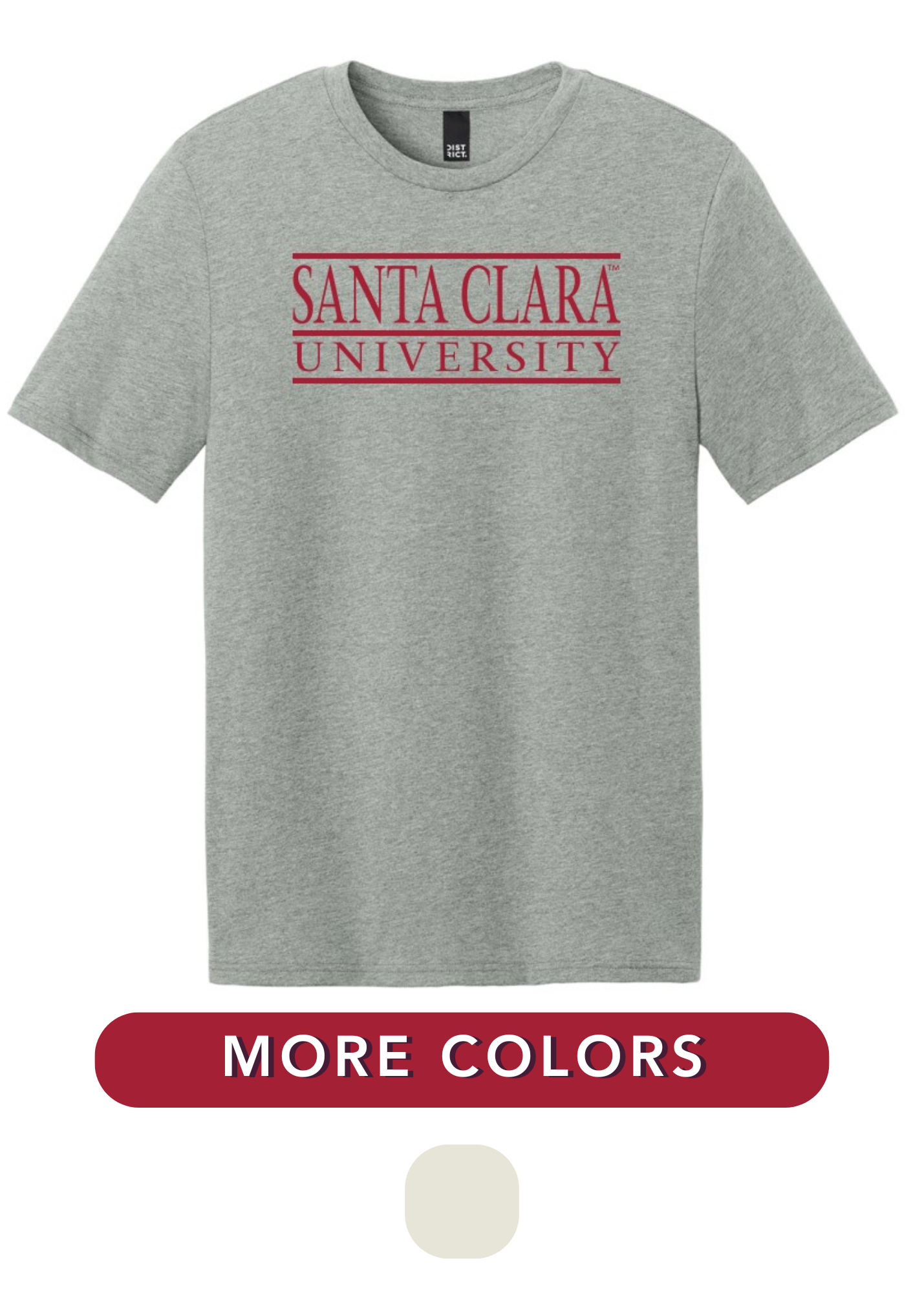 image of: Santa Clara University Classic Bar Short Sleeve Tee