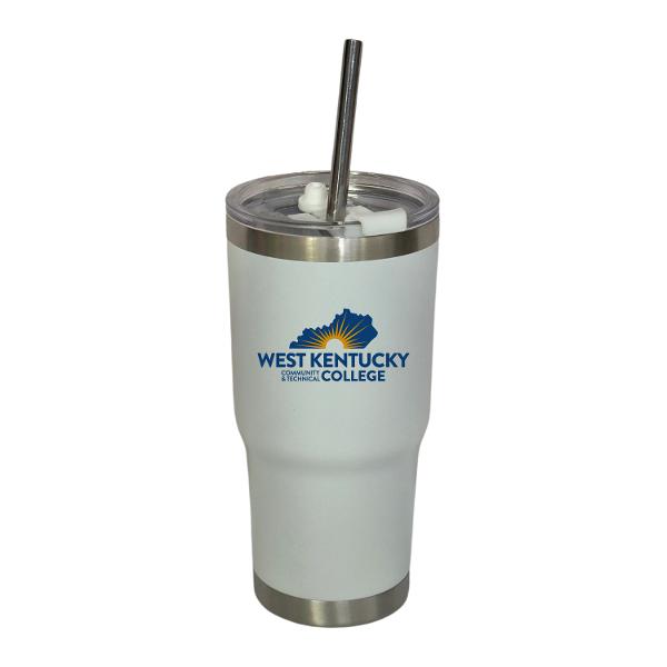 KWKY 20 OZ TUMBLER WHT; $31.99