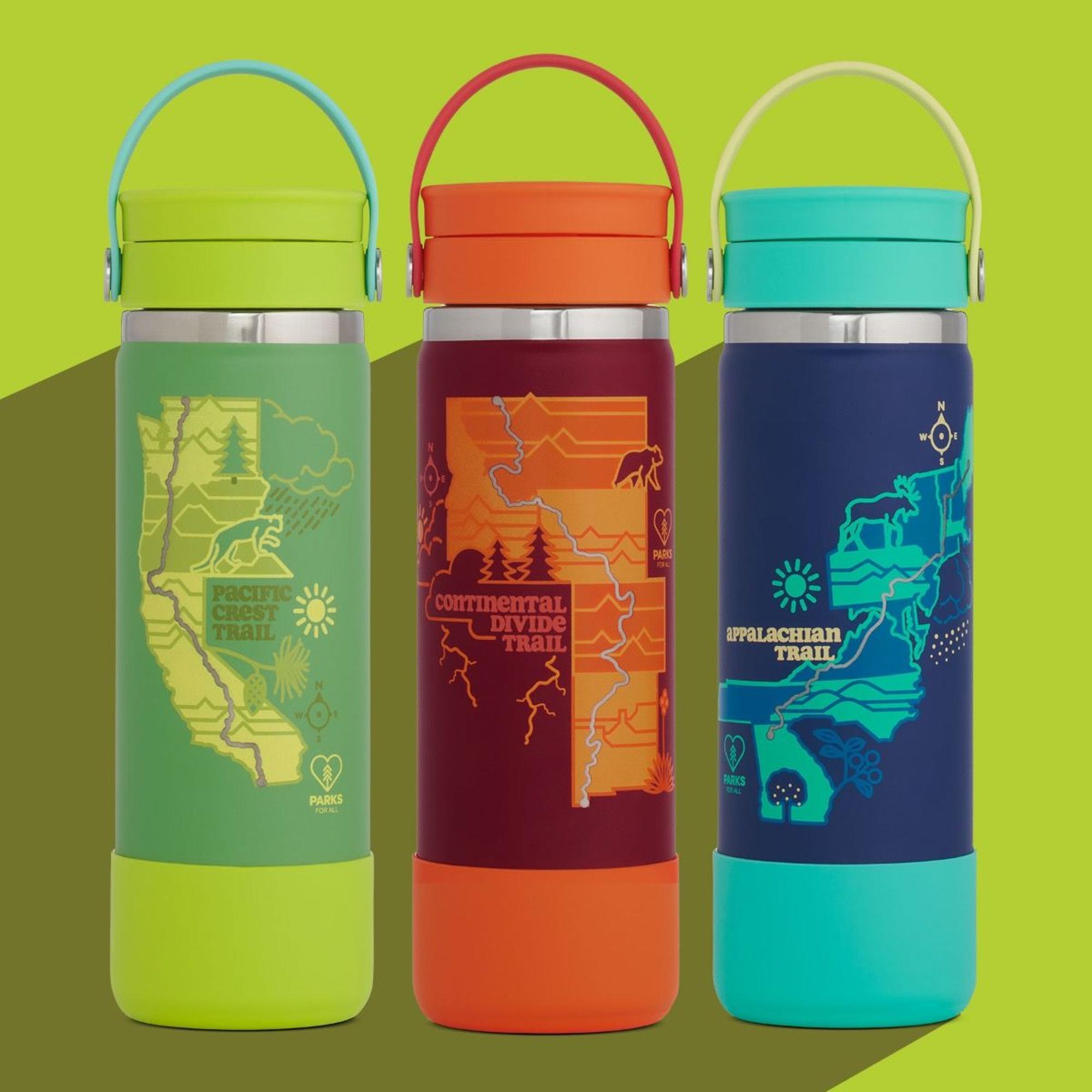 Hydro Flask 20oz Wide Mouth Flex Sip Lid Scenic Trails Limited Edition