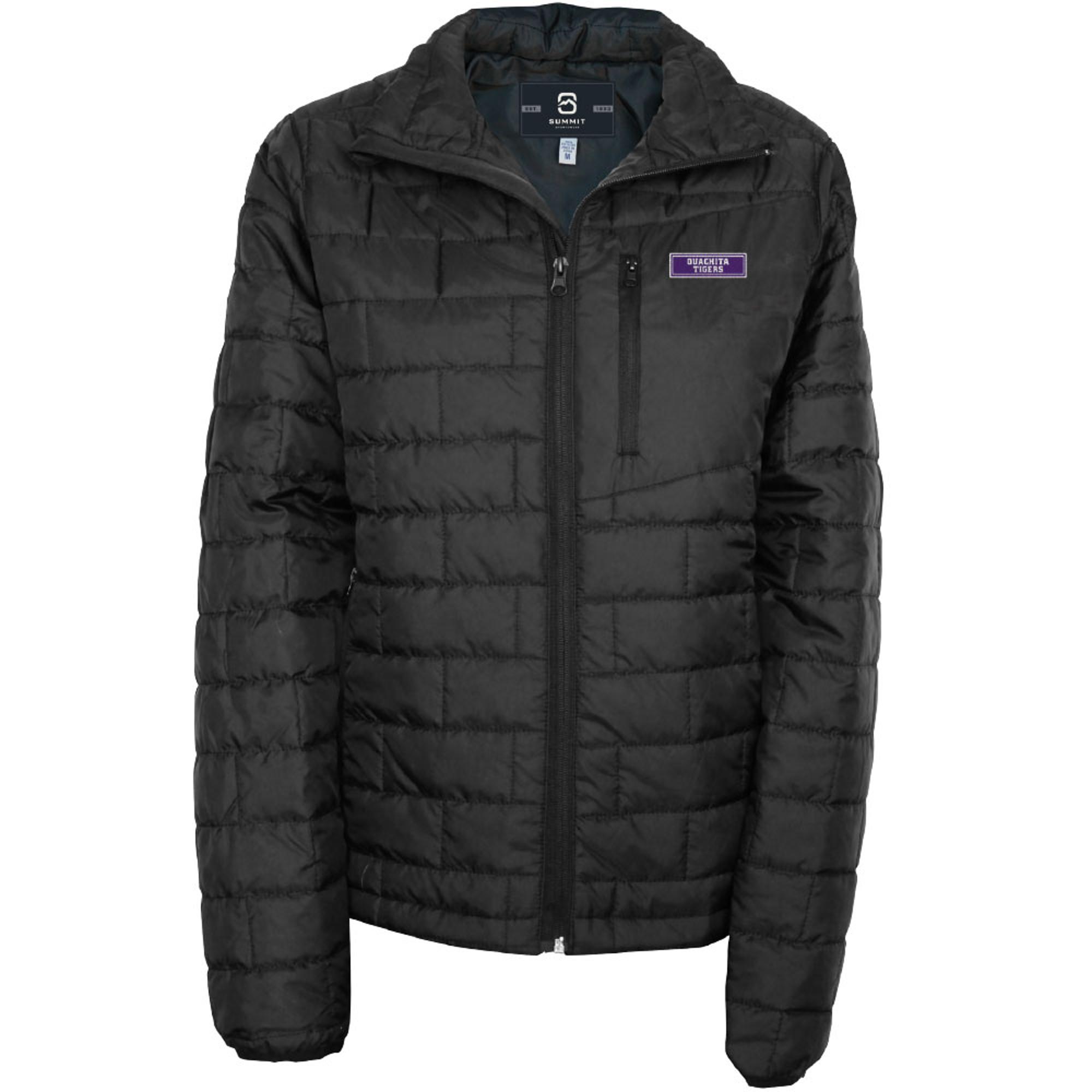 image of: Ouachita Tigers Quilted Puff Full Zip Jacket