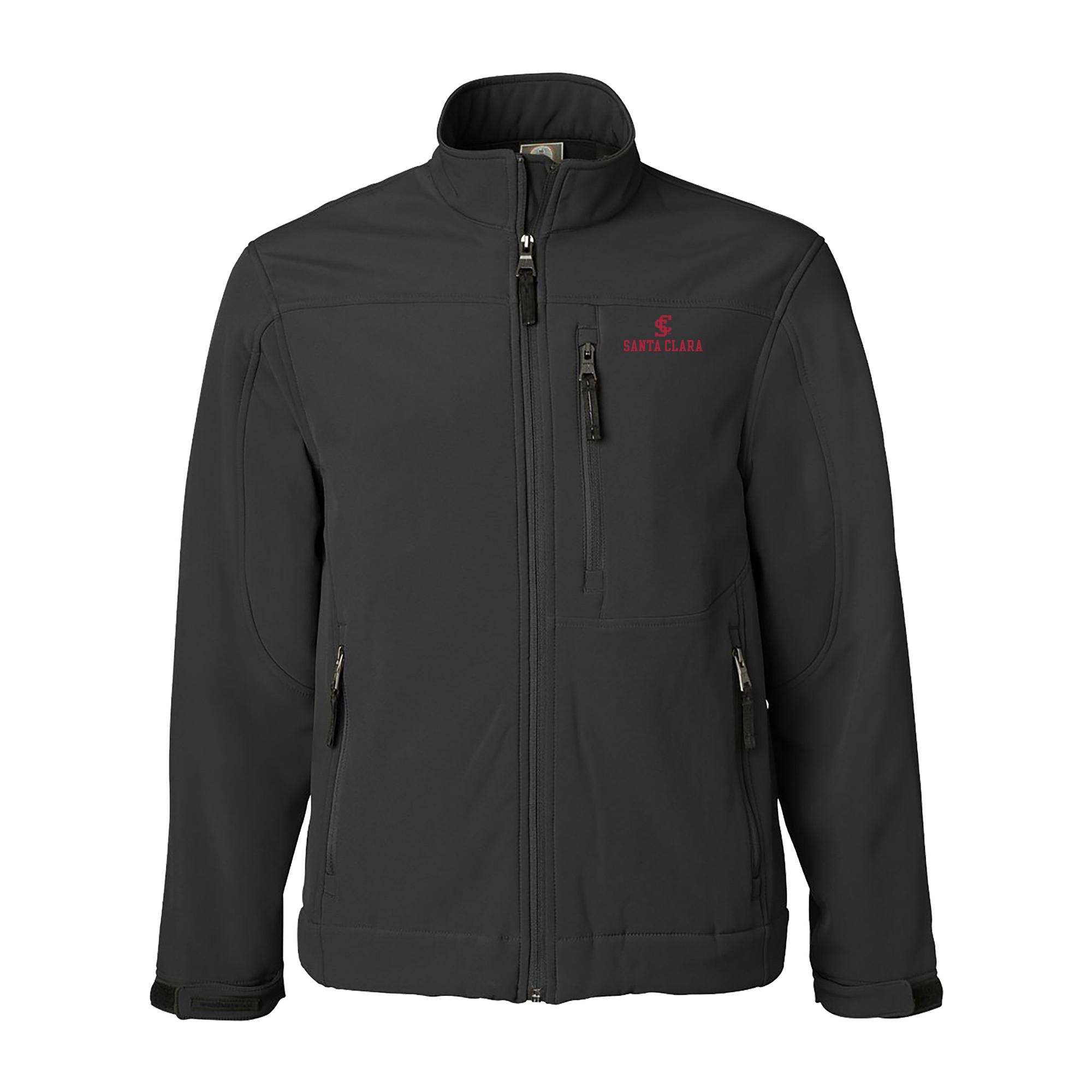 image of: Santa Clara Broncos Softshell Jacket, Black