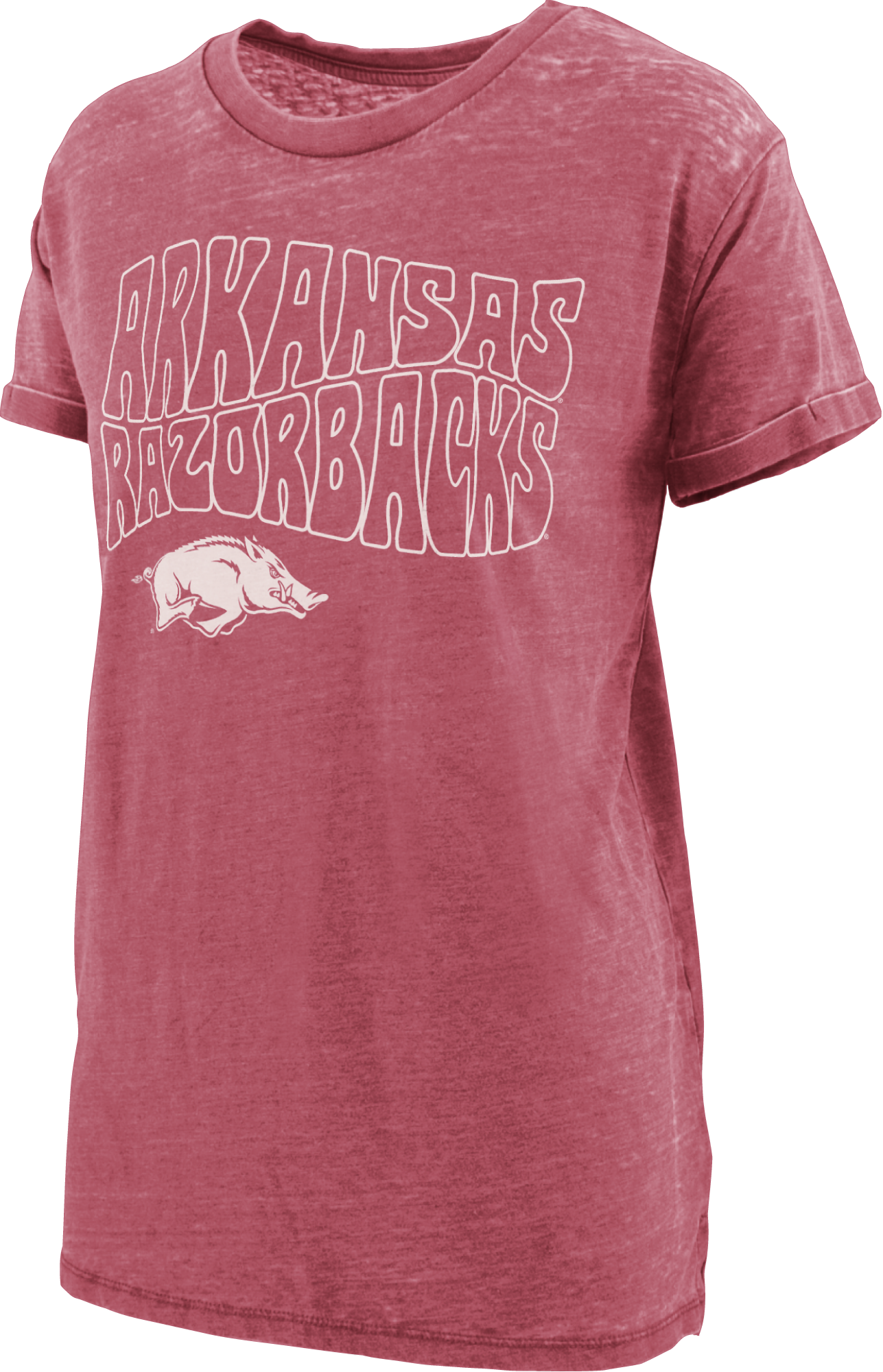 image of: Arkansas Razorbacks Pressbox Gypsy Short Sleeve Tee