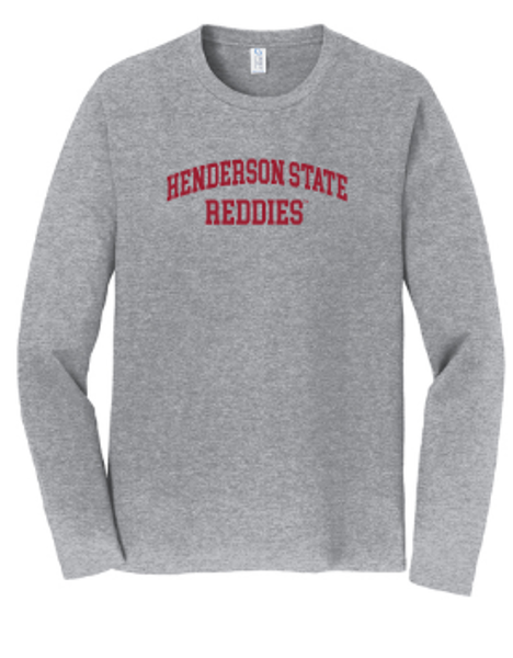 Henderson State Reddies Long Sleeve Fan Favorite Tee; $23.99