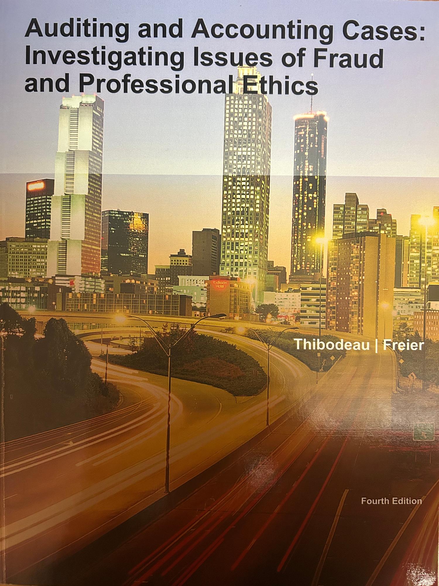 Cover image for AUDITING AND ACCOUNTING CASES, 4e