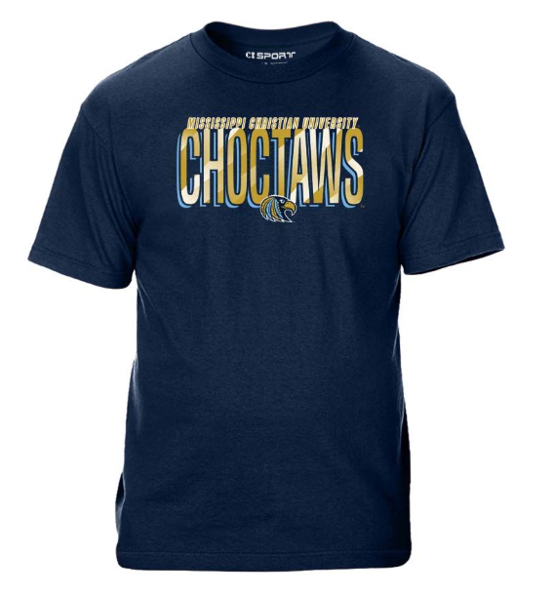 Product image 1 of 1 for MC SS TEE DRAMATIC CHOCTAWS NAVY