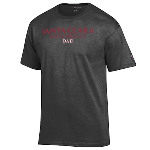 Santa Clara Broncos Dad Short Sleeve Tee, Granite; $24.98