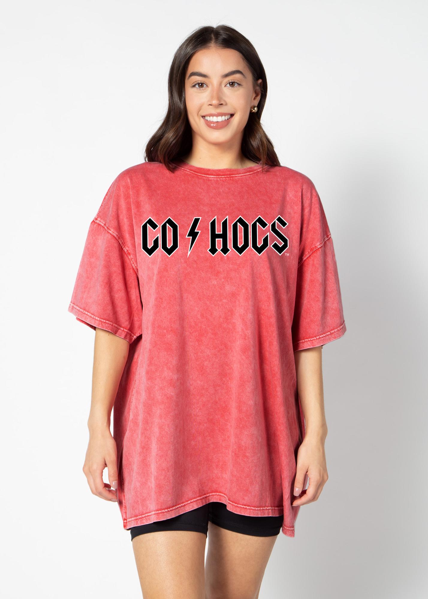 image of: Arkansas Razorbacks Electric The Band Tee Oversized