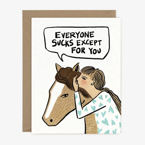 Product image 1 of 1 for Everyone Sucks Card