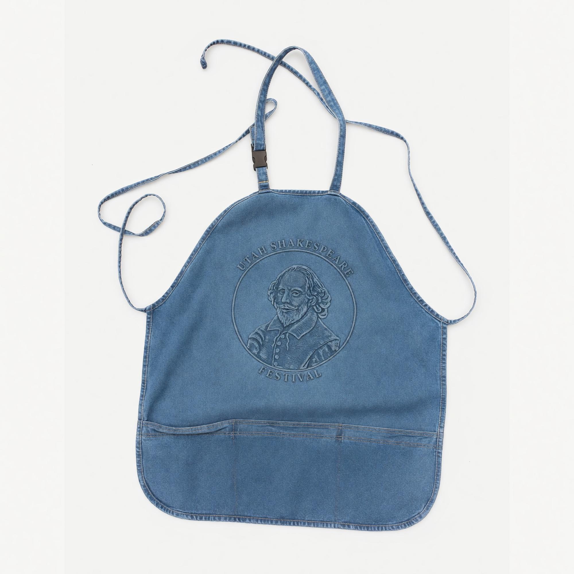 Product image 1 of 1 for TYCA APRON DENIM EMBOSSED WITH HEAD USF