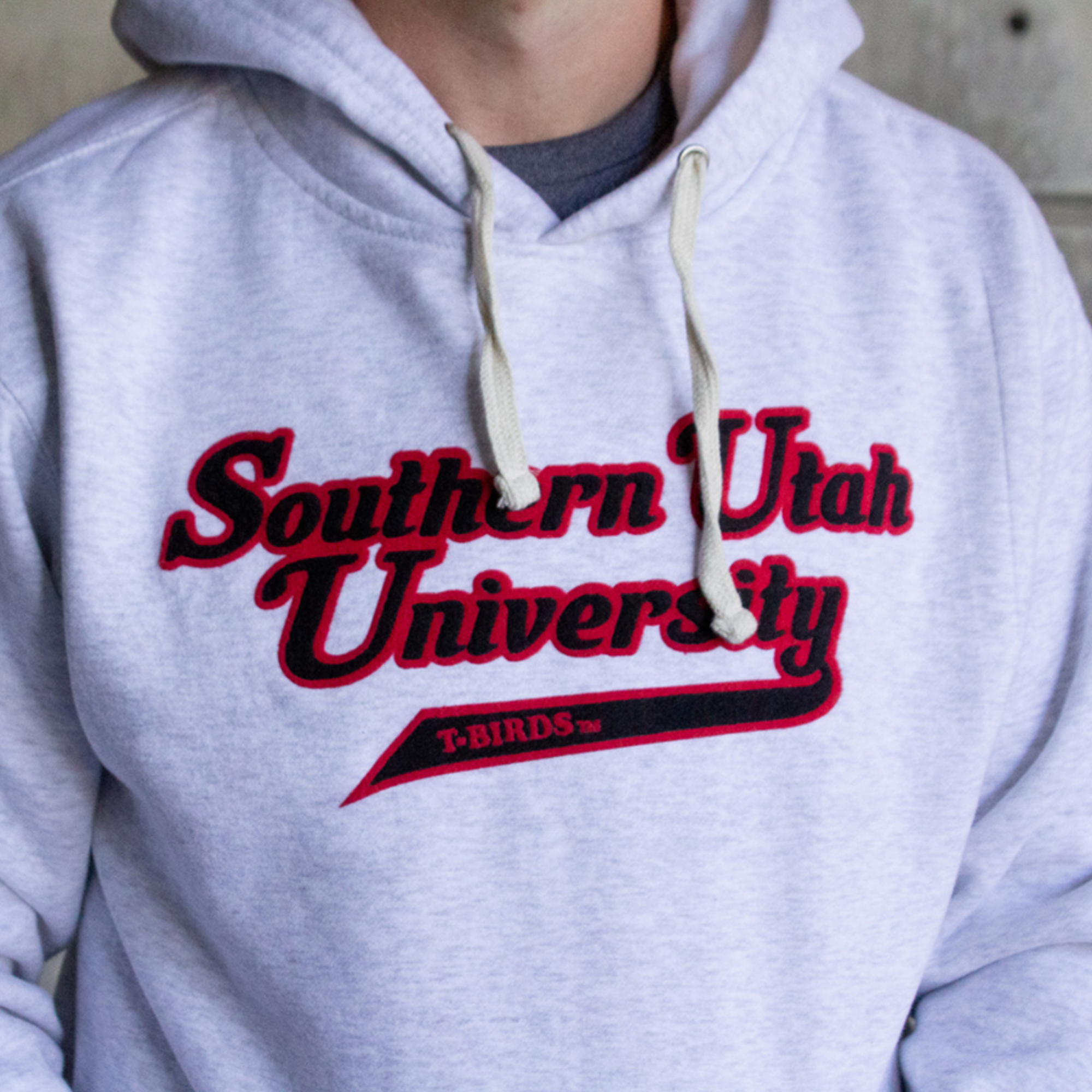 image of: MV Sport Southern Utah University Vintage Fleece Hoodie