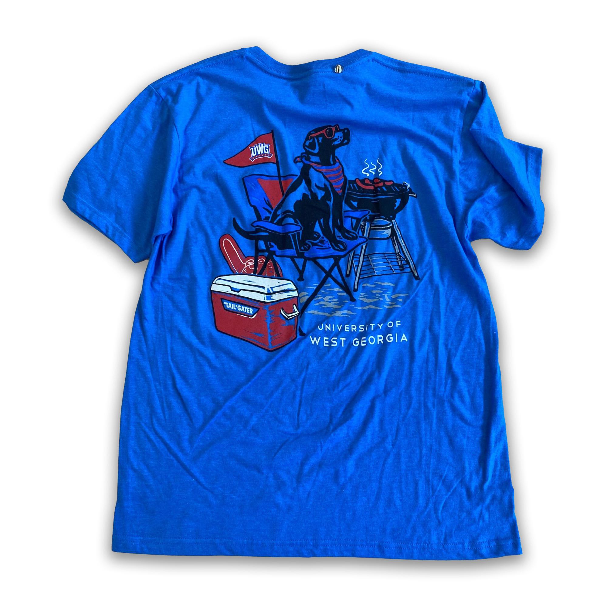 image of: UWG TAILGATING HOUND T-SHIRT