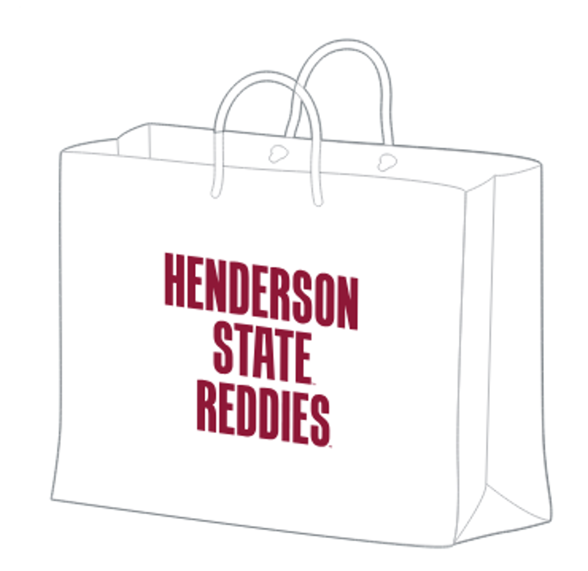 image of: Henderson State Reddies Gift Bag