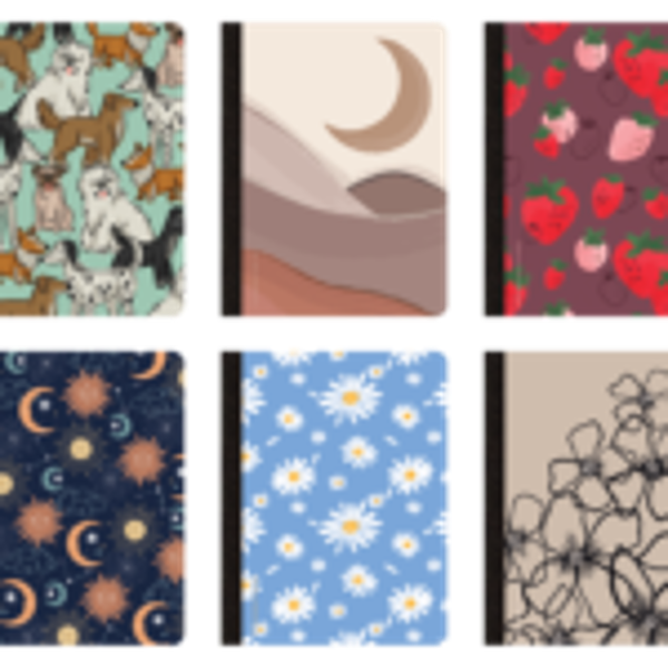 COMPOSITION BOOK STUDIO SERIES; $5.99