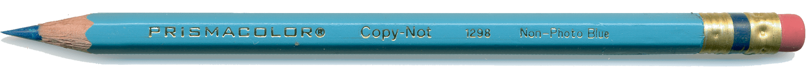 image of: Prismacolor Col-Erase Non-Photo Blue Pencil