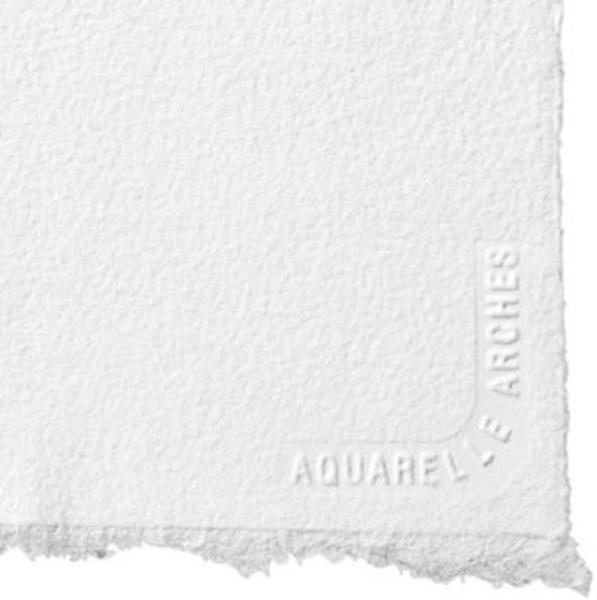Arches 300 lb Bright White Watercolor COLD PRESS Paper Sheets; $19.49