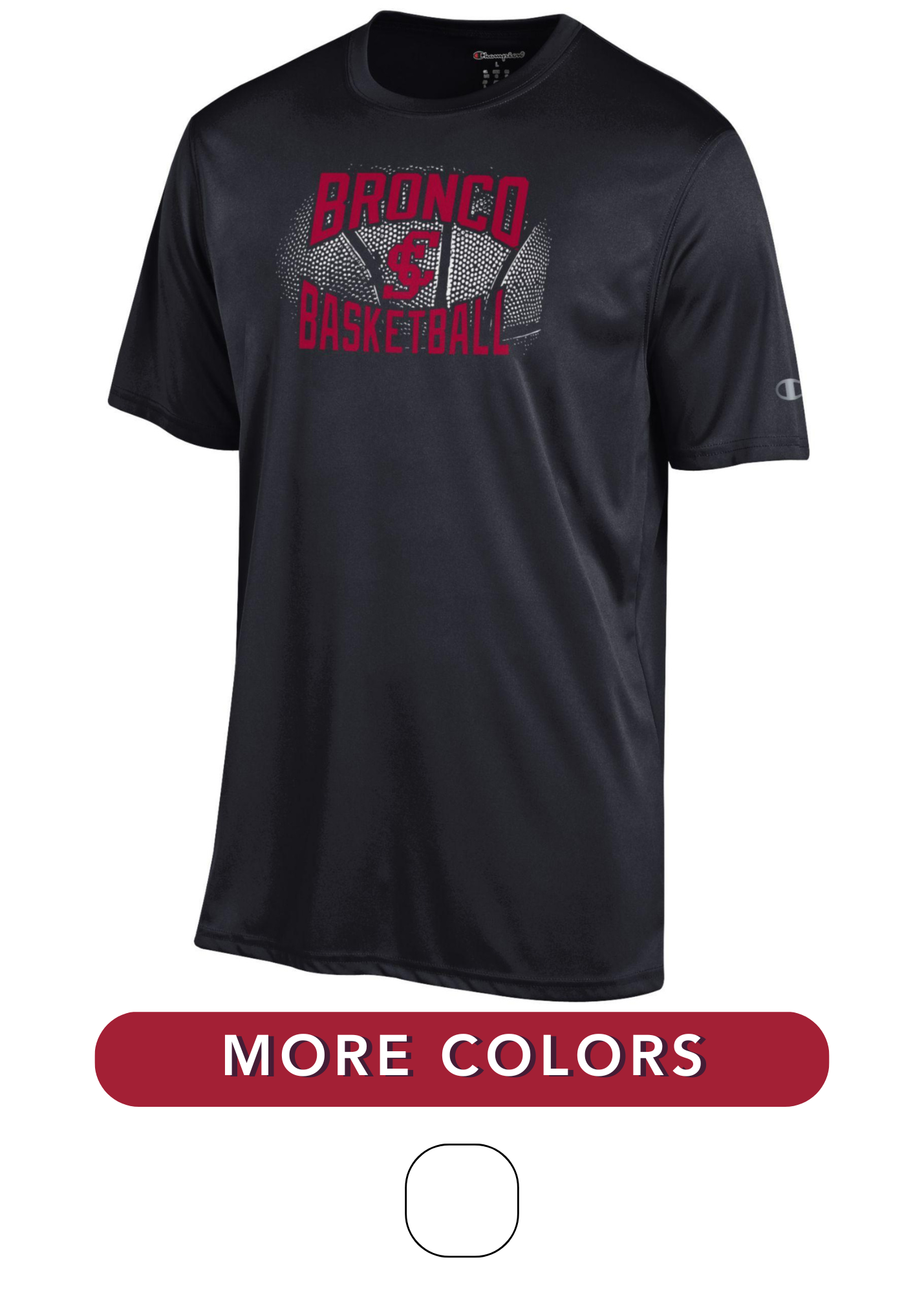 Product image 1 of 1 for Santa Clara Broncos Basketball Champion Short Sleeve Tee