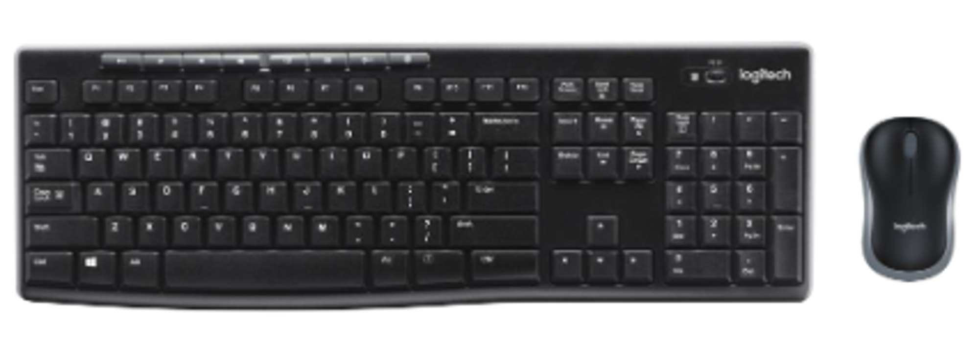 Product image 1 of 1 for Logitech MK270 Wireless Keyboard & Mouse Combo, Black