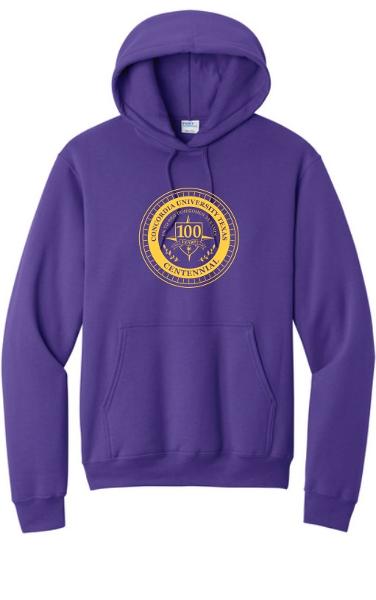 Concordia University Texas Centennial Hoodie, Purple; $34.98