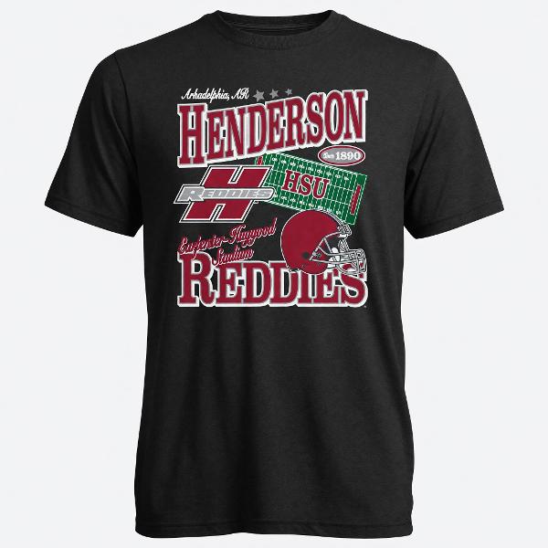 Henderson Reddies Football Go To Short Sleeve Tee; $34.99