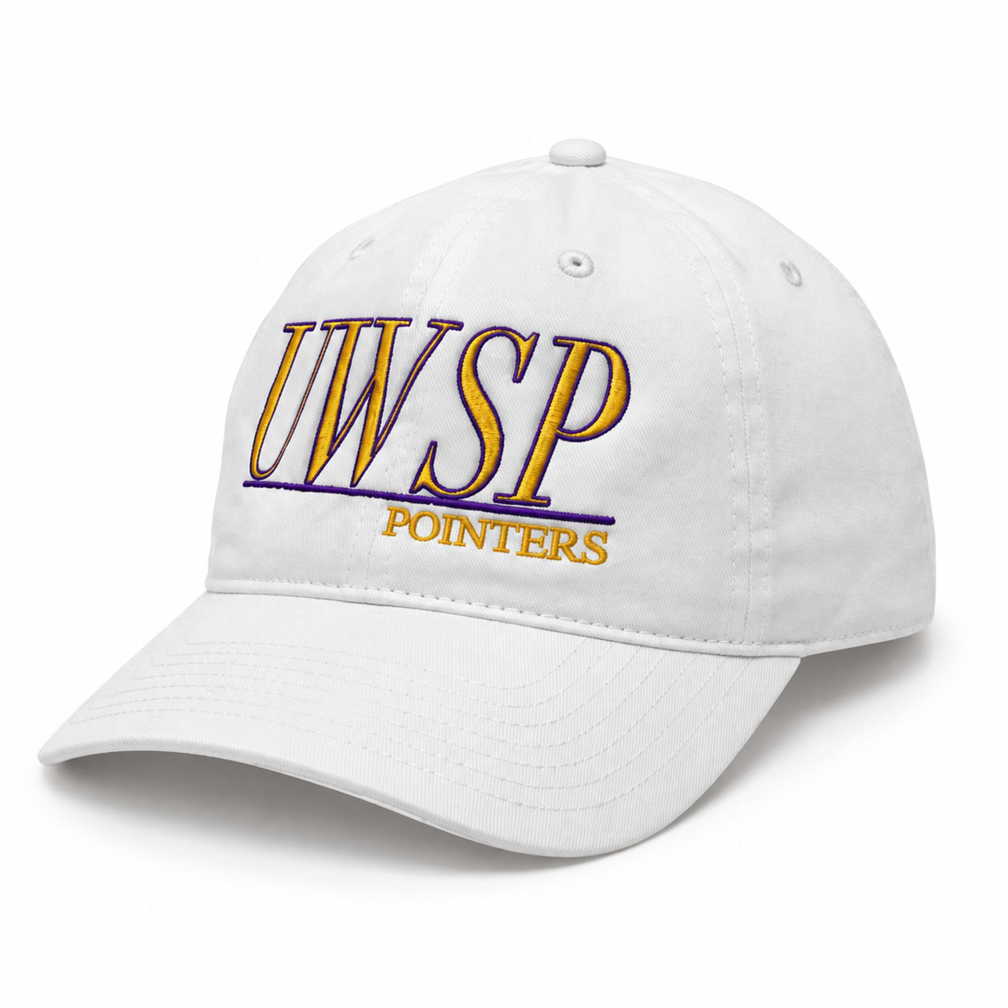 Product image 1 of 2 for UWSP Garment Washed Twill Hat, White