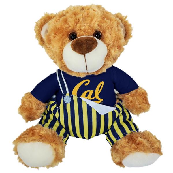 Cal Bears Game Bibs Fred Stuffed Bear; $34.99