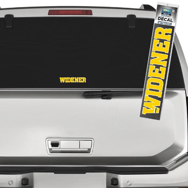 Car Decal - WIDENER Yellow; $8.99