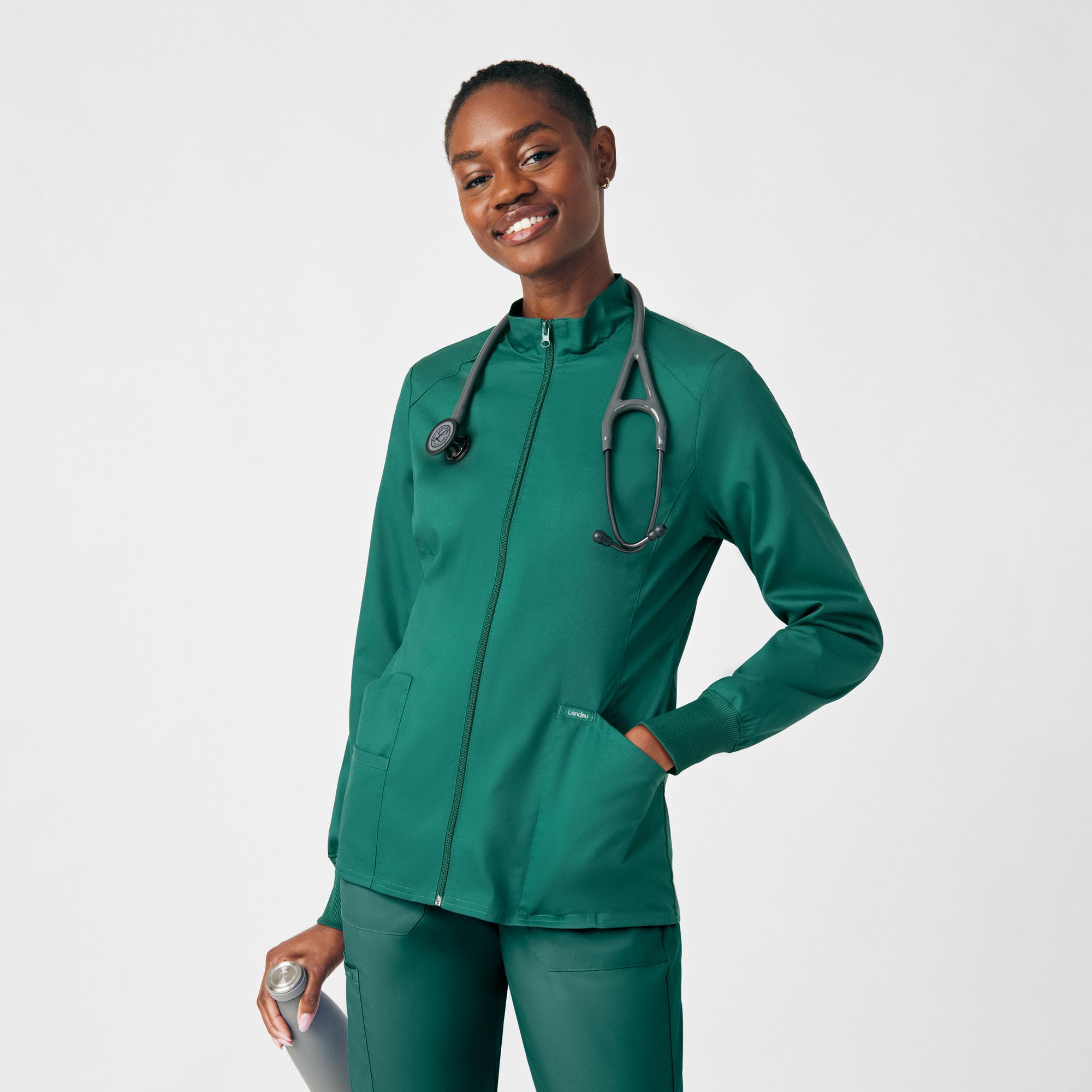 Product image 1 of 1 for Womens ProFlex 3-Pocket Scrub Jacket