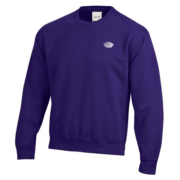Ouachita Tigers Big Cotton Tumbled Crew; $54.99
