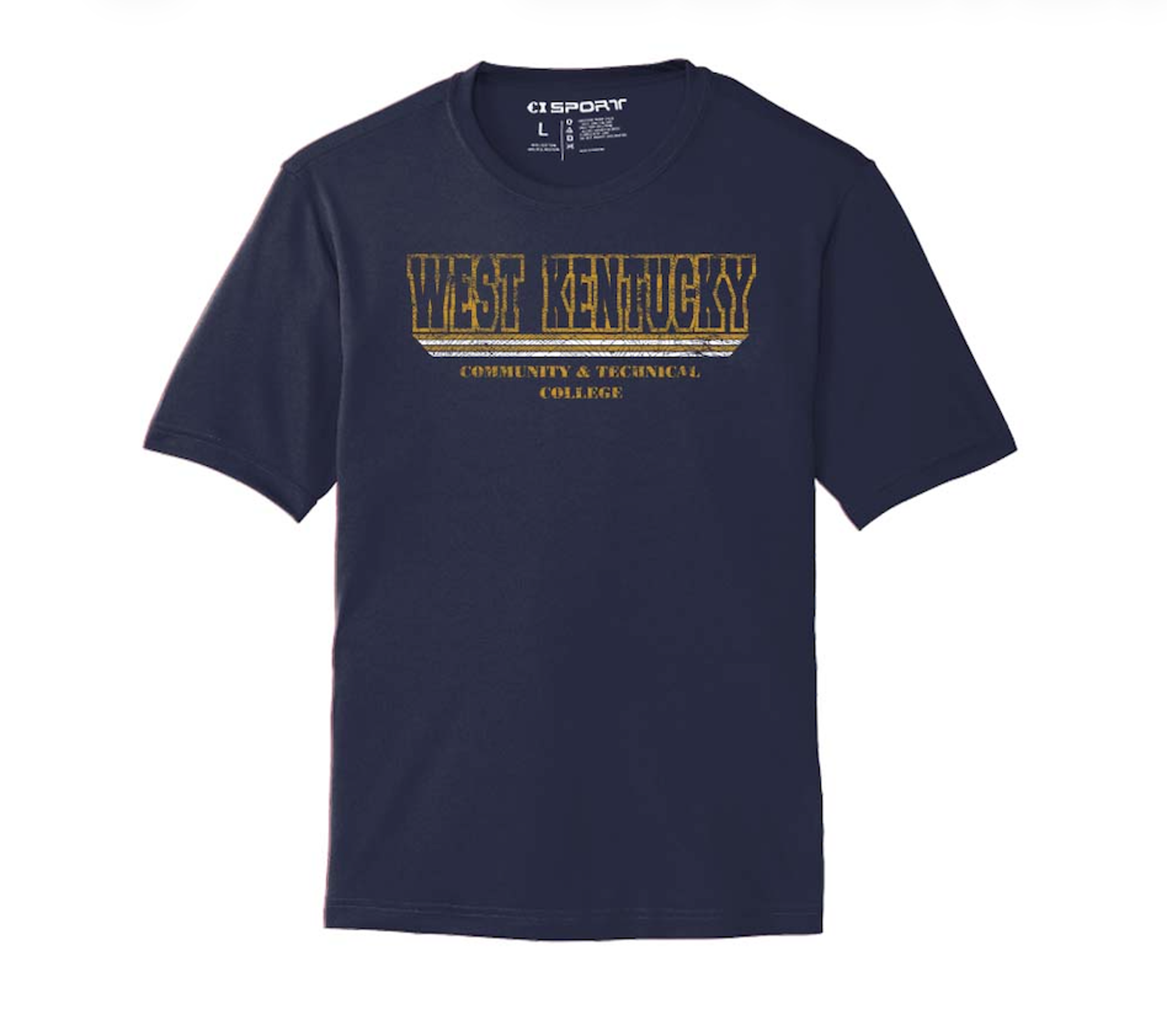 Product image 1 of 1 for KWKY SS PERF TEE WEAVING NAVY HTH