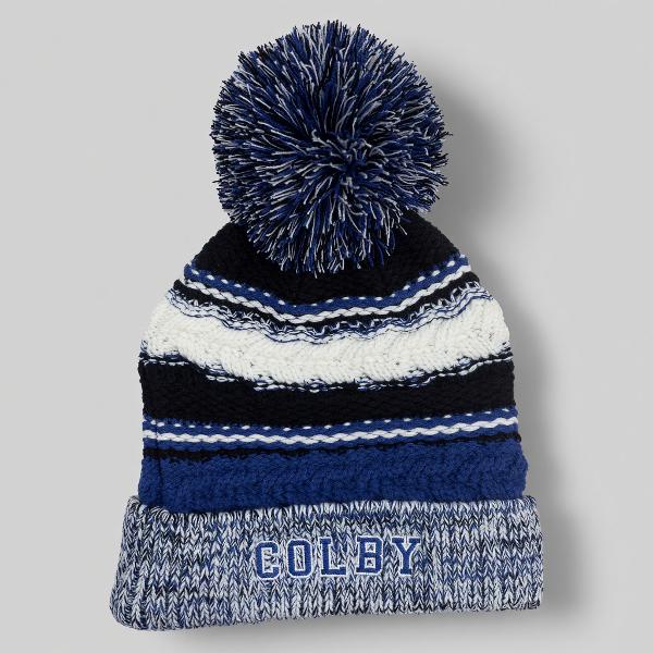 Pom Pom Stocking Cap; $22.99