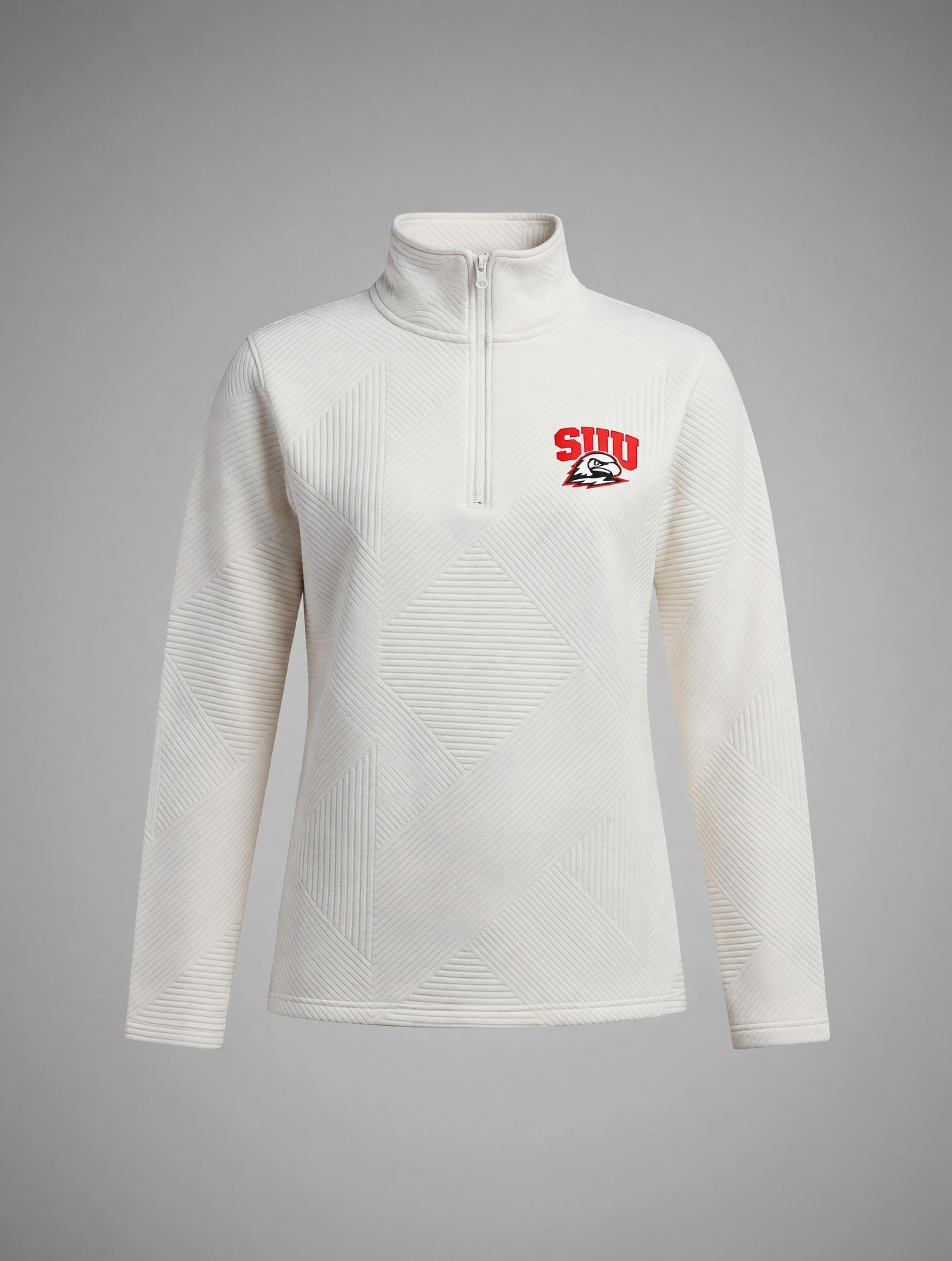 Product image 1 of 2 for MV Sport Women’s Zip – White (SUU/Thor Left Chest)