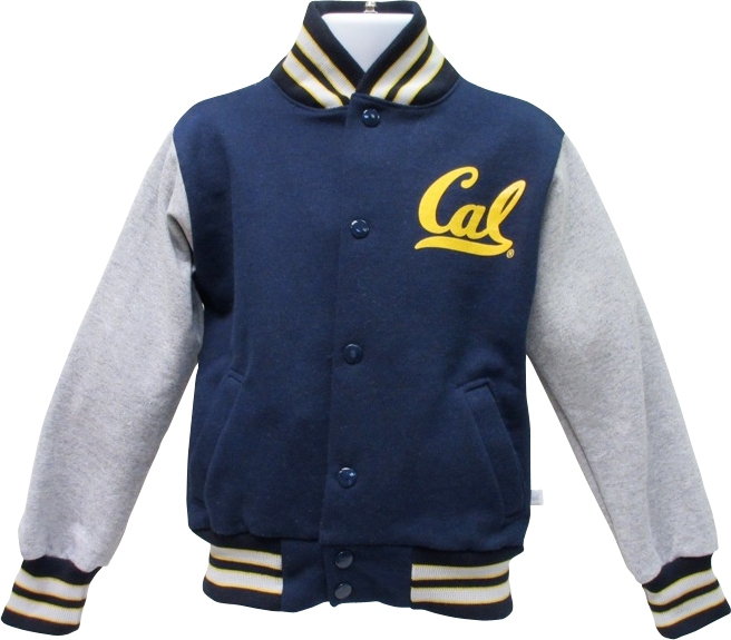 image of: Toddler Letterman Jacket Cal Logo