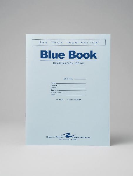 BLUE BOOK; $0.99