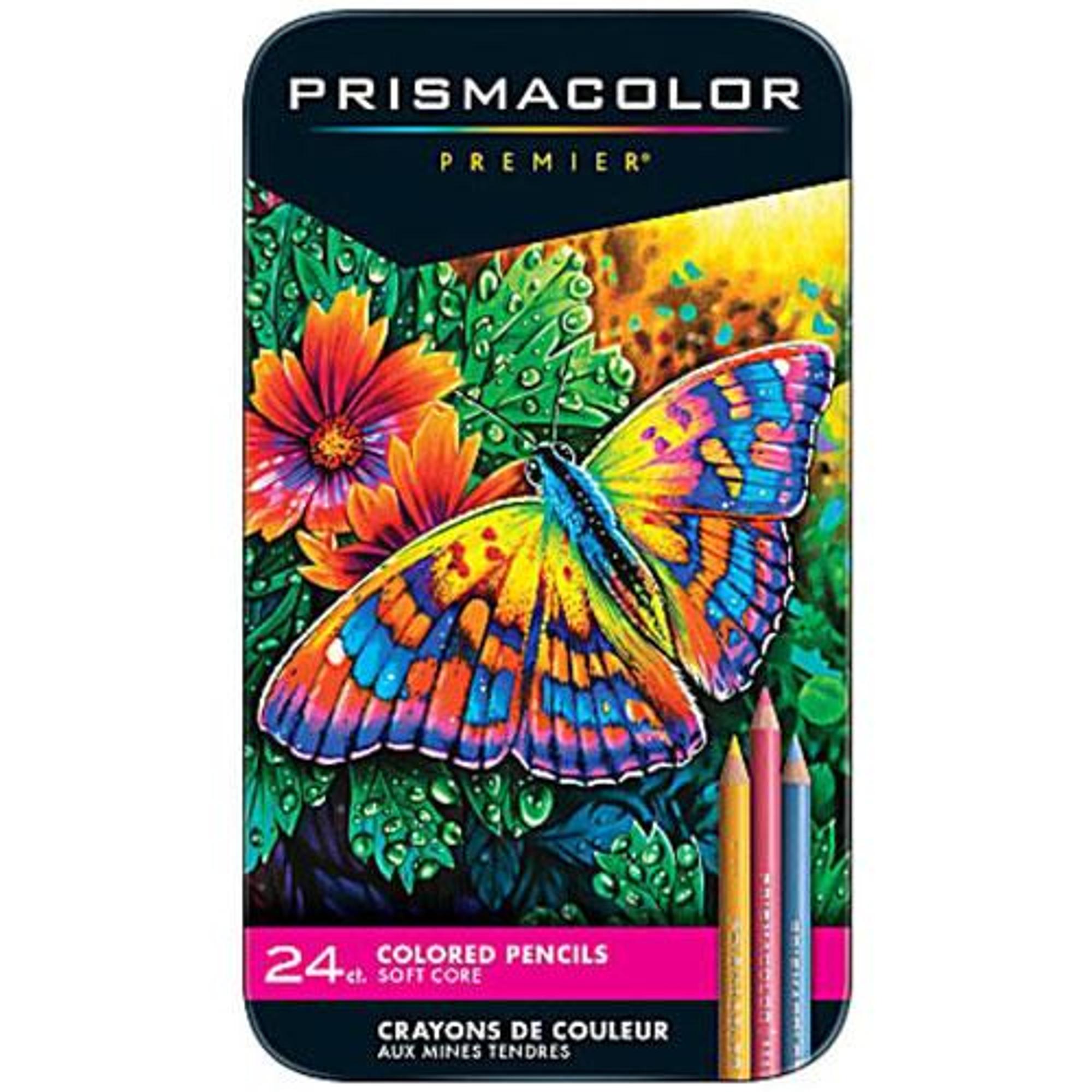 image of: Prismacolor® Professional Thick Lead Art Pencils, Assorted Colors, Set Of 24