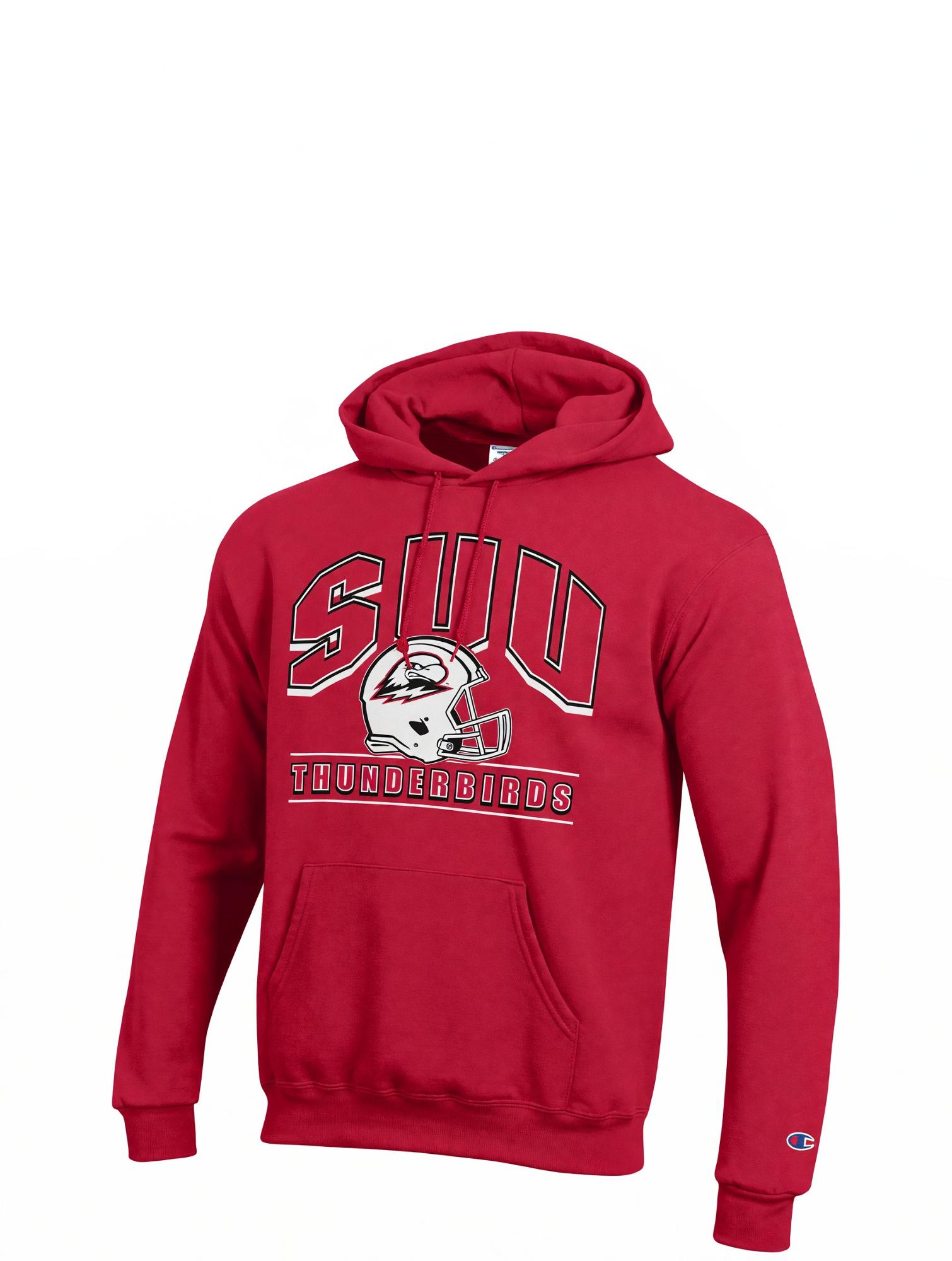 Product image 1 of 1 for Champion Hoodie – Red (SUU Football)