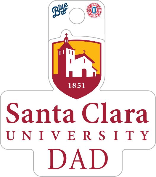 Santa Clara University Dad Blue 84 Sticker; $6.98
