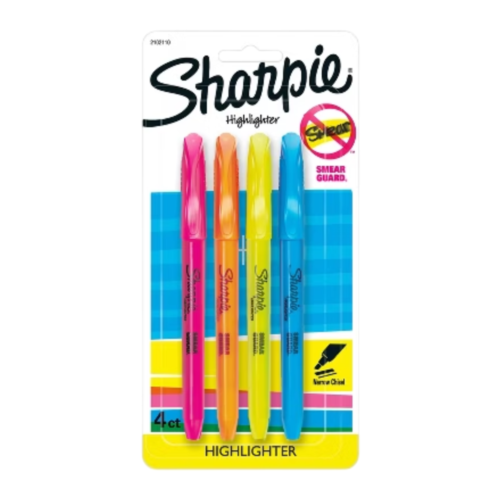 Product image 1 of 1 for HIGHLIGHTER SHARPIE 4 PK