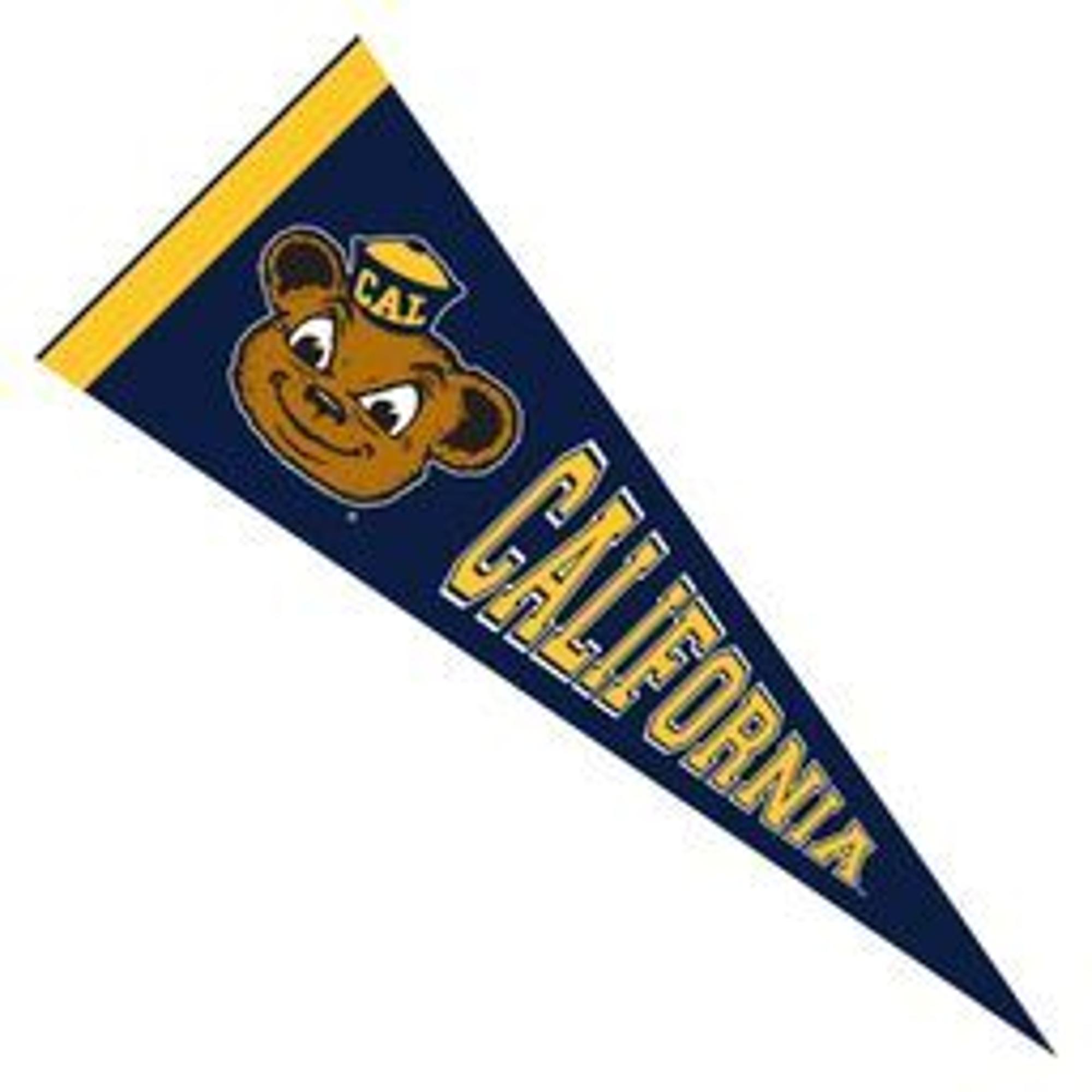 Oski with California Pennant 9x24 Cal Student Store