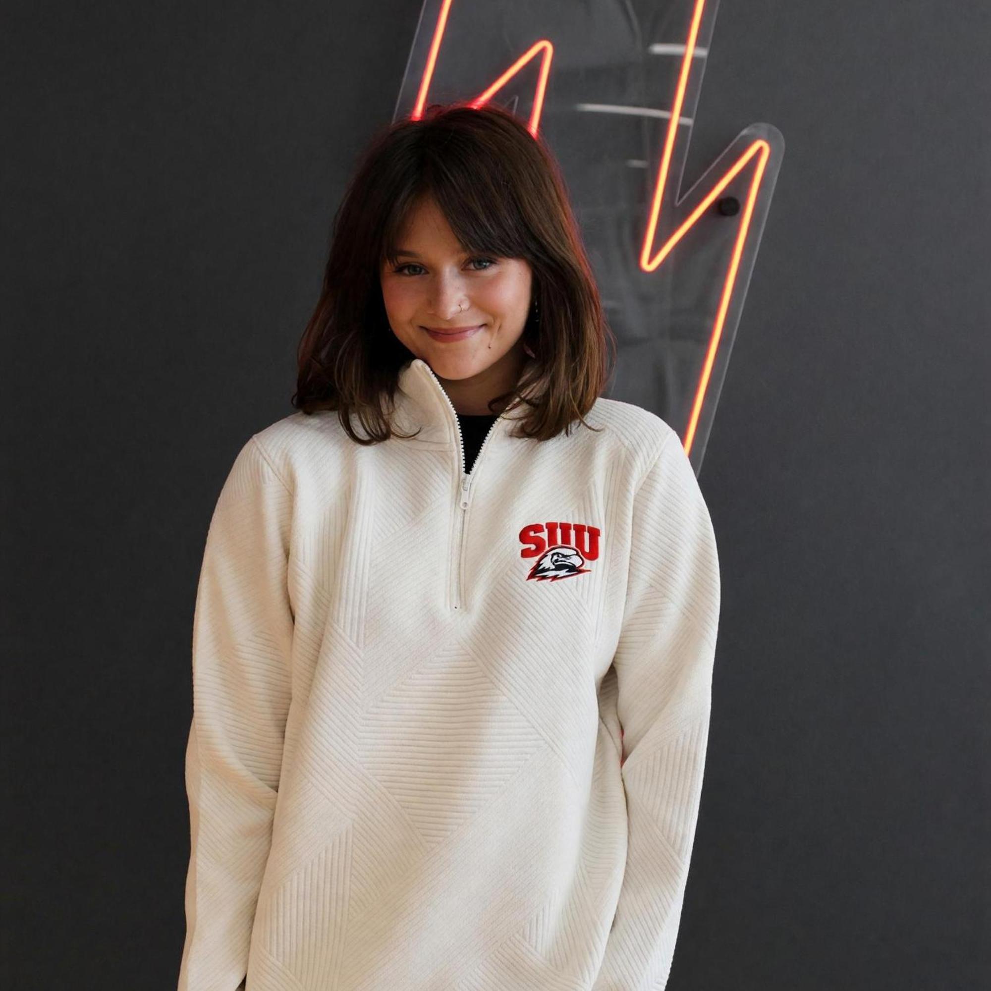 Product image 2 of 2 for MV Sport Women’s Zip – White (SUU/Thor Left Chest)