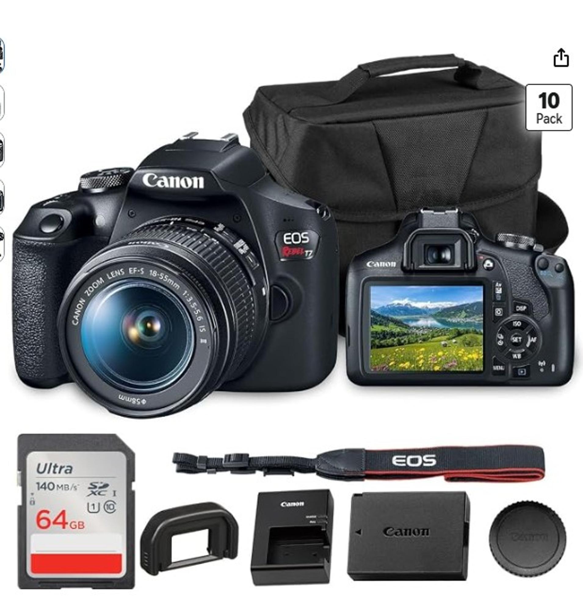 Product image 1 of 2 for Art Camera Canon EOS 2000D Rebel T7